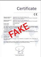 You can be protected from being abused by invalid or fake certified products by checking the compatibility