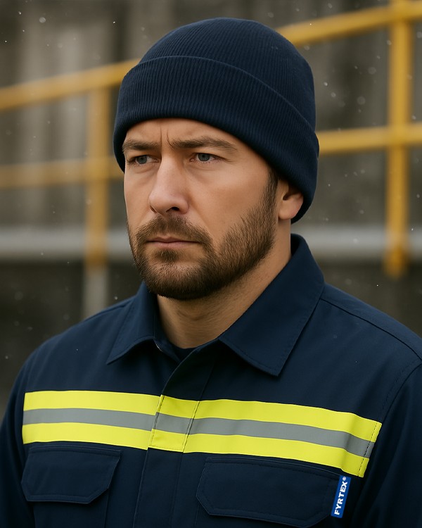 Antistatik Örgü FR Kışlık Bere