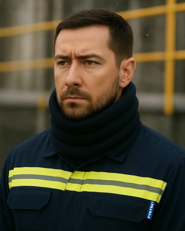 Antistatik Örgü FR  Kışlık Boyunluk