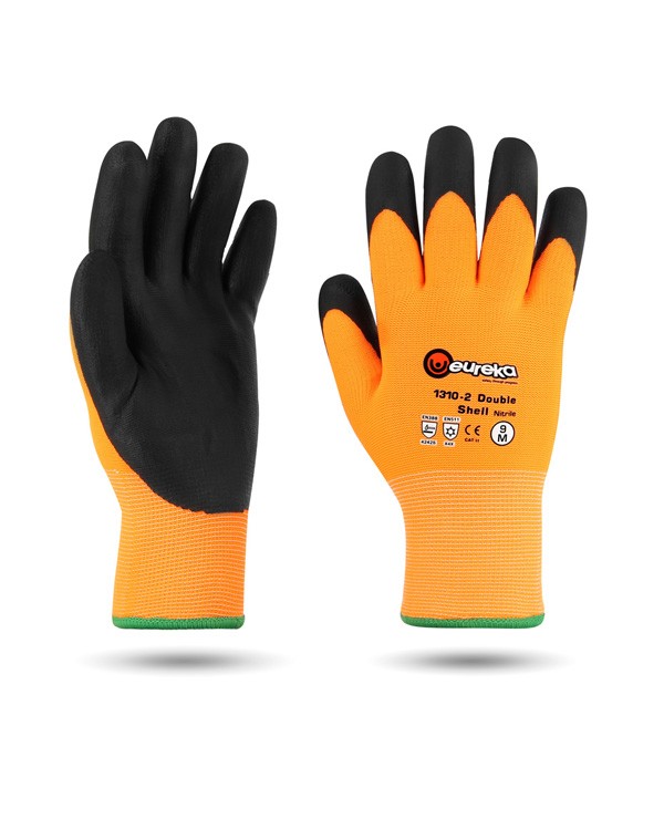 EUREKA 1310-2 Double Shell Nitrile - High Performance Insulated Work Glove