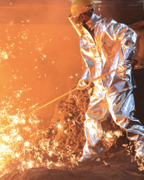 FYRAL® Aluminized Protective Clothings against Molten Metal Splash and Radiant