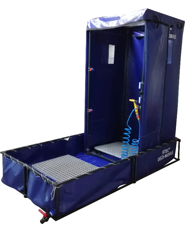 Portable Decontamination Unit with Pool