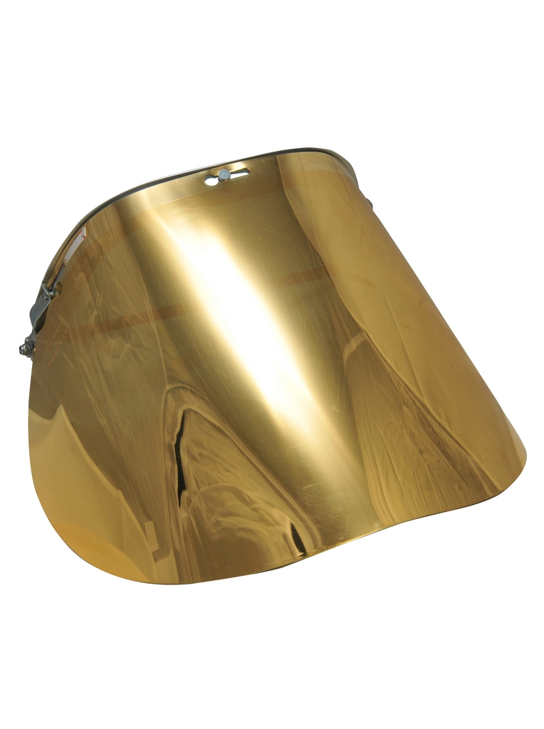 Gold Coated Metal Furnace Visor